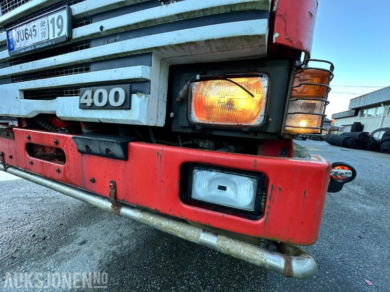 Tűzoltóautó 1992 Scania R 113ML - 400 6X2 Tankbil/Brannbil med vannkanon - Repobjekt, 553874km: 10 kép.