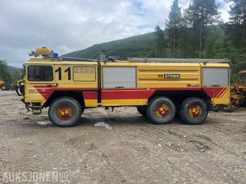 1993 MAN 24460 Brannbil 6x6 - Tűzoltóautó: 4 kép. 1993 MAN 24460 Brannbil 6x6 - Tűzoltóautó: 4 kép.