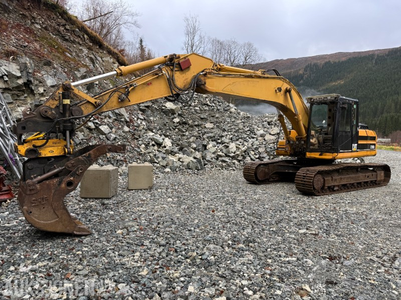 1998 Cat 320B L - Hydraulisk hurtigfeste - Engcon tiltrotator - 10875 timer - Kotrógép: 1 kép. 1998 Cat 320B L - Hydraulisk hurtigfeste - Engcon tiltrotator - 10875 timer - Kotrógép: 1 kép.