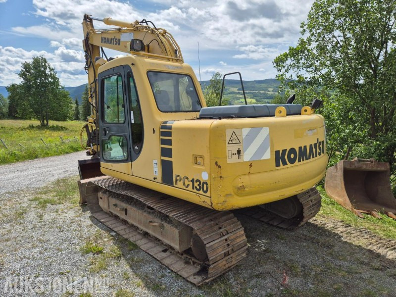 1998 Komatsu PC130, beltegraver m. Engcon tiltrotator, ny sertifisert - Kotrógép: 3 kép. 1998 Komatsu PC130, beltegraver m. Engcon tiltrotator, ny sertifisert - Kotrógép: 3 kép.