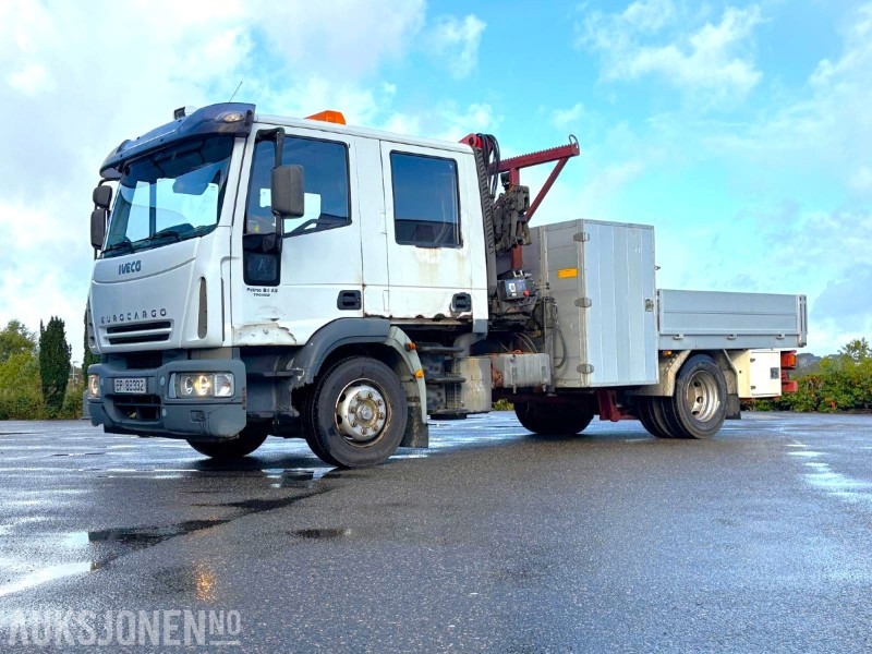 2004 Iveco 120E24 EUROCARGO kranbil - registrert for 5 sitteplasser - Darus autó: 1 kép. 2004 Iveco 120E24 EUROCARGO kranbil - registrert for 5 sitteplasser - Darus autó: 1 kép.