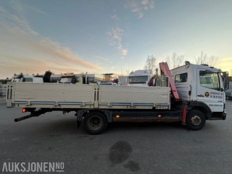 2004 Mercedes-Benz Atego 818/36 AT – Planbil med Fassi F60 kran – EU-godkjent til 02/2026 – Kjørbar - Darus autó: 4 kép. 2004 Mercedes-Benz Atego 818/36 AT – Planbil med Fassi F60 kran – EU-godkjent til 02/2026 – Kjørbar - Darus autó: 4 kép.