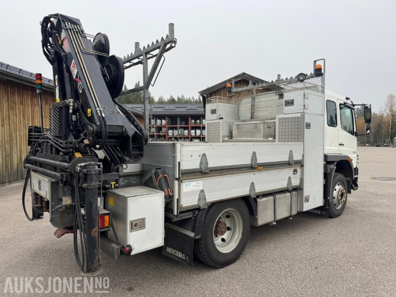 2005 Mercedes-Benz 1225AF/36AT linjebil med kran og masse utstyr - Darus autó: 5 kép. 2005 Mercedes-Benz 1225AF/36AT linjebil med kran og masse utstyr - Darus autó: 5 kép.