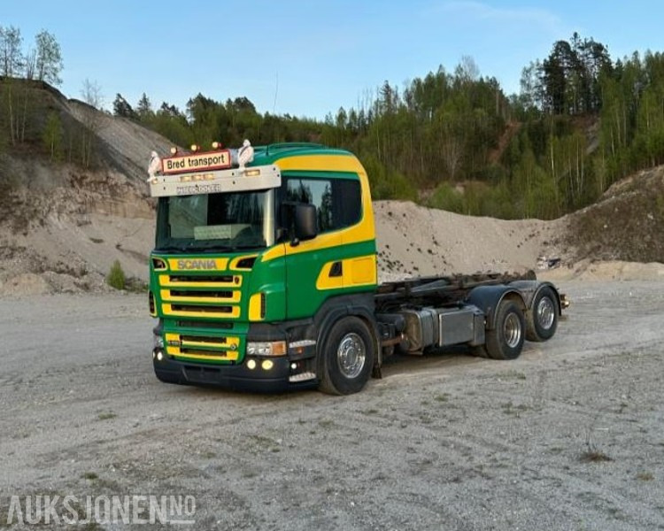 2005 Scania R-serie R580 Palfinger krok Helluft Reparasjonsobjekt - Horgos rakodó teherautó: 1 kép. 2005 Scania R-serie R580 Palfinger krok Helluft Reparasjonsobjekt - Horgos rakodó teherautó: 1 kép.