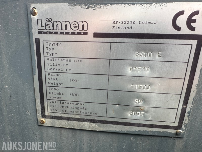 2007 8600E LÄNNEN SKINNE/VEI GRAVELASTER M/PERSONLIFT, RAMMESTYRT - JERNBANE MASKIN - Kotrórakodó: 5 kép. 2007 8600E LÄNNEN SKINNE/VEI GRAVELASTER M/PERSONLIFT, RAMMESTYRT - JERNBANE MASKIN - Kotrórakodó: 5 kép.