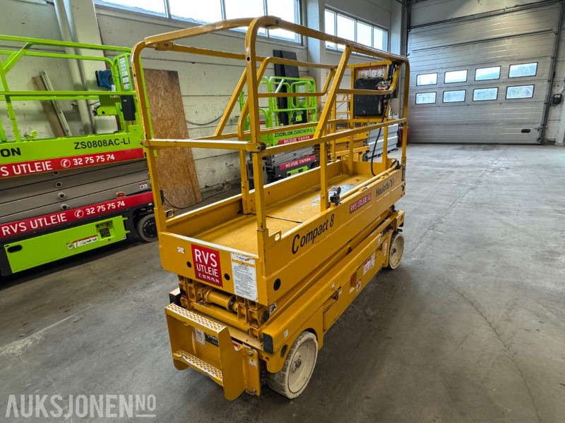 2007 Haulotte Compact 8 sakselift på batteri / årskontrollert - Emelő: 5 kép. 2007 Haulotte Compact 8 sakselift på batteri / årskontrollert - Emelő: 5 kép.