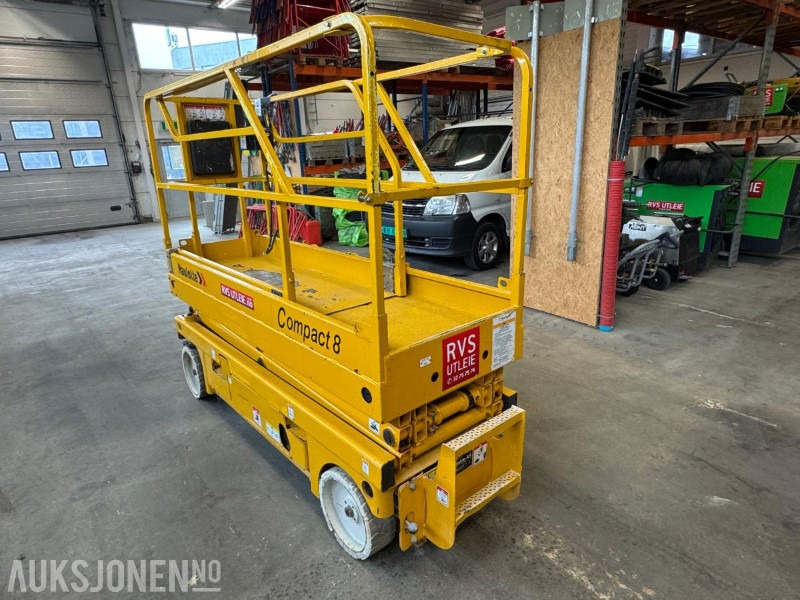 2007 Haulotte Compact 8 sakselift på batteri / årskontrollert - Emelő: 3 kép. 2007 Haulotte Compact 8 sakselift på batteri / årskontrollert - Emelő: 3 kép.