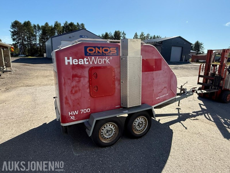 2007 HeatWork HW-700-2H Teletiner - Építőipari berendezések: 5 kép. 2007 HeatWork HW-700-2H Teletiner - Építőipari berendezések: 5 kép.