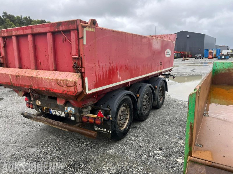 2007 M&V Trailer Treakslet dumperhenger - Pótkocsi billenőplatós: 5 kép. 2007 M&V Trailer Treakslet dumperhenger - Pótkocsi billenőplatós: 5 kép.