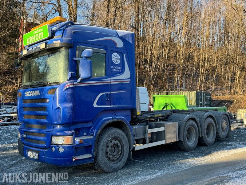 2009 Scania R480 krokbil / 4-akslet / Nylig EU-godkjent - Horgos rakodó teherautó: 1 kép. 2009 Scania R480 krokbil / 4-akslet / Nylig EU-godkjent - Horgos rakodó teherautó: 1 kép.