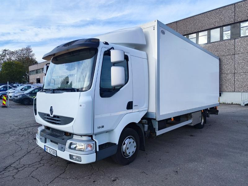 2011 Renault Midlum skapbil m sideåpning / Zepro 1500 løftelem - Dobozos felépítményű teherautó: 1 kép. 2011 Renault Midlum skapbil m sideåpning / Zepro 1500 løftelem - Dobozos felépítményű teherautó: 1 kép.