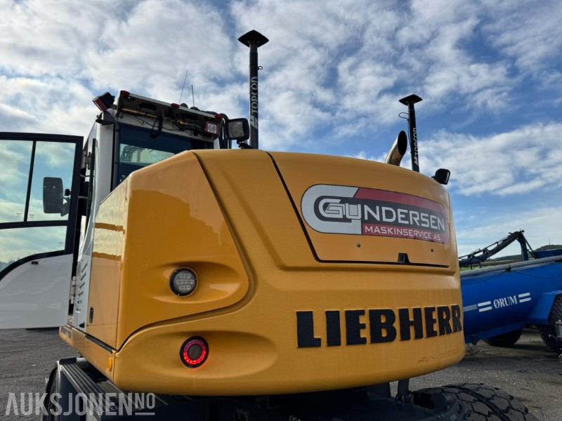 2012 Liebherr A918 Compact hjulmaskin TILTROTATOR, TOPCON GPS - Kotrógép: 5 kép. 2012 Liebherr A918 Compact hjulmaskin TILTROTATOR, TOPCON GPS - Kotrógép: 5 kép.