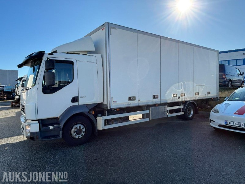 2012 VOLVO FL-290 SKAPBIL. FULL SIDEÅPNING OG ZEPRO BAKLØFT. 18PALLER - Dobozos felépítményű teherautó: 2 kép. 2012 VOLVO FL-290 SKAPBIL. FULL SIDEÅPNING OG ZEPRO BAKLØFT. 18PALLER - Dobozos felépítményű teherautó: 2 kép.