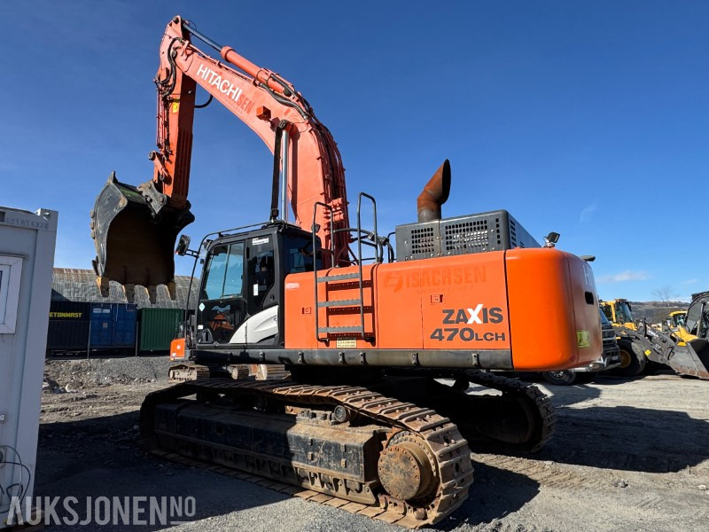 2013 Hitachi ZAXIS ZX470LCH-5B gravemaskin med 2 skuffer. - Kotrógép: 3 kép. 2013 Hitachi ZAXIS ZX470LCH-5B gravemaskin med 2 skuffer. - Kotrógép: 3 kép.