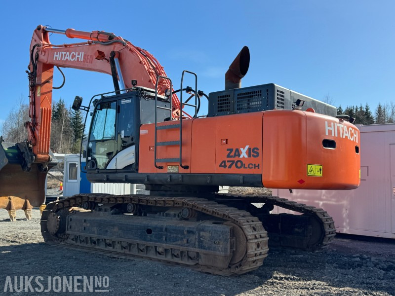 2013 Hitachi ZAXIS ZX470LCH-5B gravemaskin med 2 skuffer. - Kotrógép: 2 kép. 2013 Hitachi ZAXIS ZX470LCH-5B gravemaskin med 2 skuffer. - Kotrógép: 2 kép.