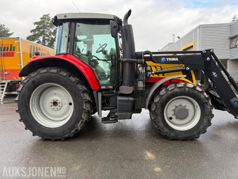2013 Massey Ferguson 7616 M/ FRONTLASTER, PALLEGAFLER OG SKUFF - Traktor: 4 kép. 2013 Massey Ferguson 7616 M/ FRONTLASTER, PALLEGAFLER OG SKUFF - Traktor: 4 kép.