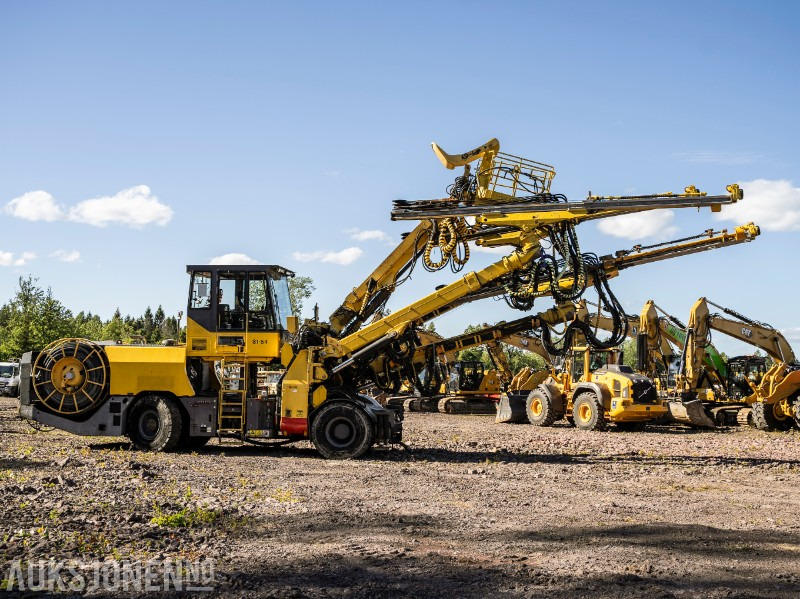 2014 Epiroc XE3C TUNNELRIGG - Építőipari berendezések: 2 kép. 2014 Epiroc XE3C TUNNELRIGG - Építőipari berendezések: 2 kép.