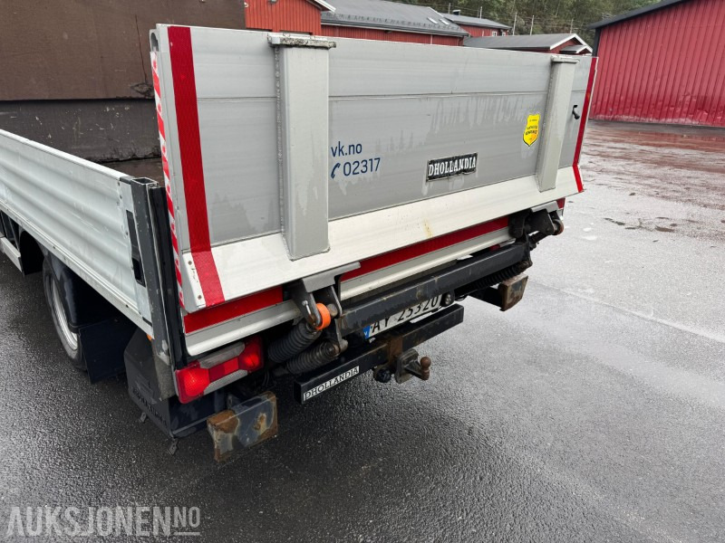 Platós teherautó 2014 Mercedes-Benz Sprinter 516 CDI planbil, 5-tonn, dobbelkabin, bakløft, lysbjelke: 18 kép.