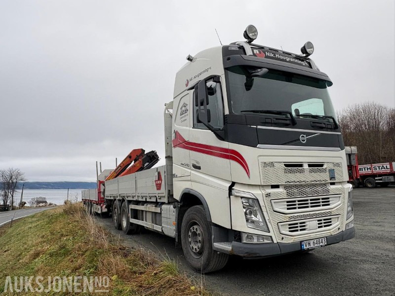 2014 VOLVO FH540 6X2 Euro6 Kranbil med Palfinger PK16502 - Darus autó: 4 kép. 2014 VOLVO FH540 6X2 Euro6 Kranbil med Palfinger PK16502 - Darus autó: 4 kép.