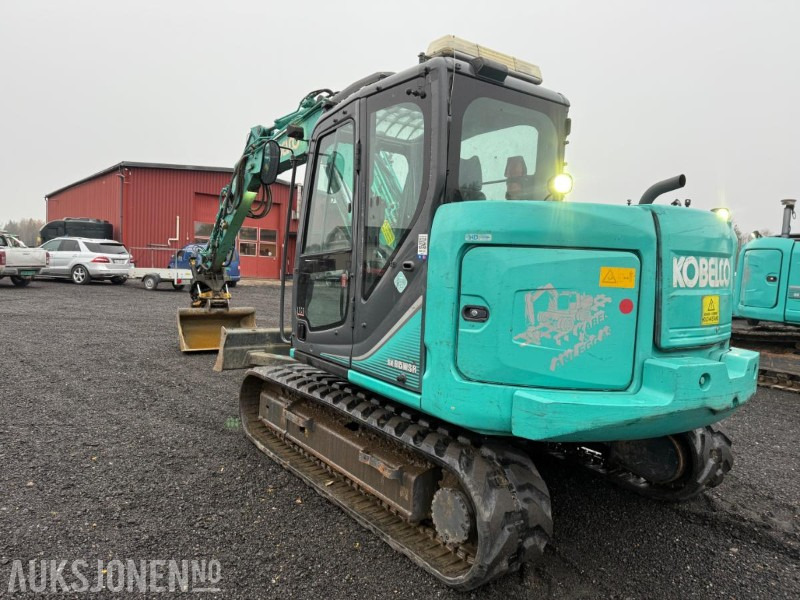 2015 Kobelco SK85MSR-3E Gummibelter, Encon tiltrotator, 6213 timer - Kotrógép: 3 kép. 2015 Kobelco SK85MSR-3E Gummibelter, Encon tiltrotator, 6213 timer - Kotrógép: 3 kép.