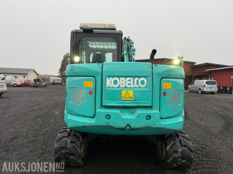 2015 Kobelco SK85MSR-3E Gummibelter, Encon tiltrotator, 6213 timer - Kotrógép: 4 kép. 2015 Kobelco SK85MSR-3E Gummibelter, Encon tiltrotator, 6213 timer - Kotrógép: 4 kép.