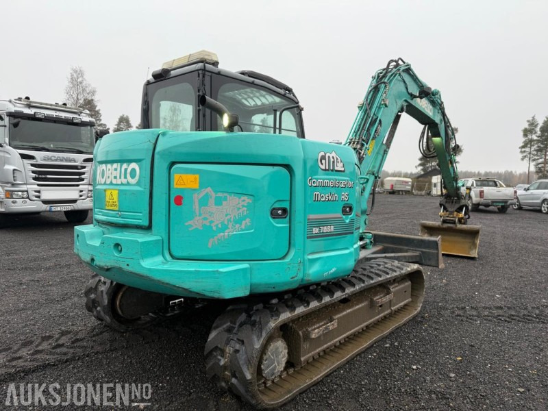 2015 Kobelco SK85MSR-3E Gummibelter, Encon tiltrotator, 6213 timer - Kotrógép: 5 kép. 2015 Kobelco SK85MSR-3E Gummibelter, Encon tiltrotator, 6213 timer - Kotrógép: 5 kép.