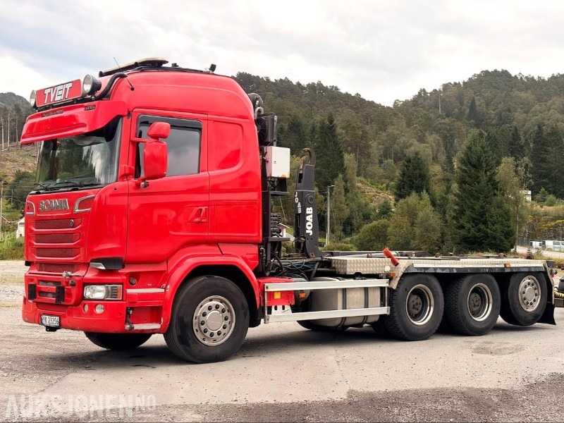 2015 Scania R-serie – Krokbil 8x4 - Joab krok - Eu-godkjent til 3/26 - Km: 308323 - Horgos rakodó teherautó: 5 kép. 2015 Scania R-serie – Krokbil 8x4 - Joab krok - Eu-godkjent til 3/26 - Km: 308323 - Horgos rakodó teherautó: 5 kép.