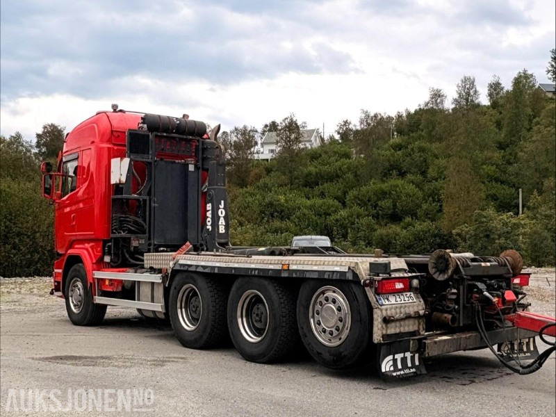 2015 Scania R-serie – Krokbil 8x4 - Joab krok - Eu-godkjent til 3/26 - Km: 308323 - Horgos rakodó teherautó: 3 kép. 2015 Scania R-serie – Krokbil 8x4 - Joab krok - Eu-godkjent til 3/26 - Km: 308323 - Horgos rakodó teherautó: 3 kép.