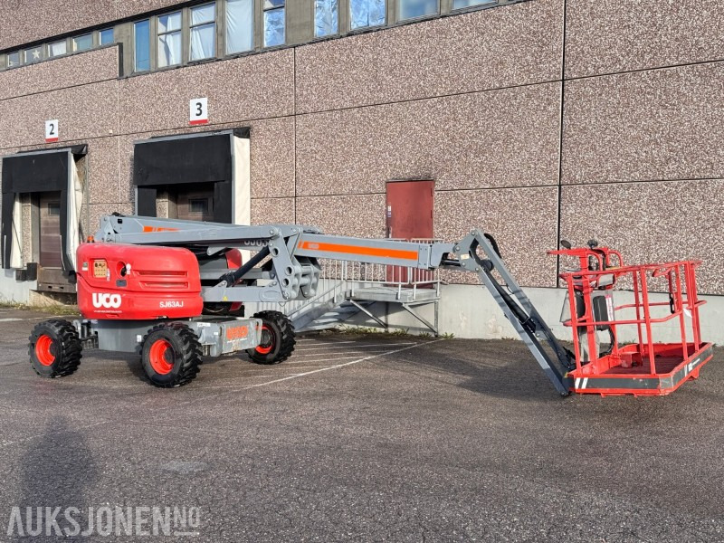 2015 SkyJack SJ63 AJ knekkarmlift med arbeidshøyde < 21 meter - Emelő: 4 kép. 2015 SkyJack SJ63 AJ knekkarmlift med arbeidshøyde < 21 meter - Emelő: 4 kép.