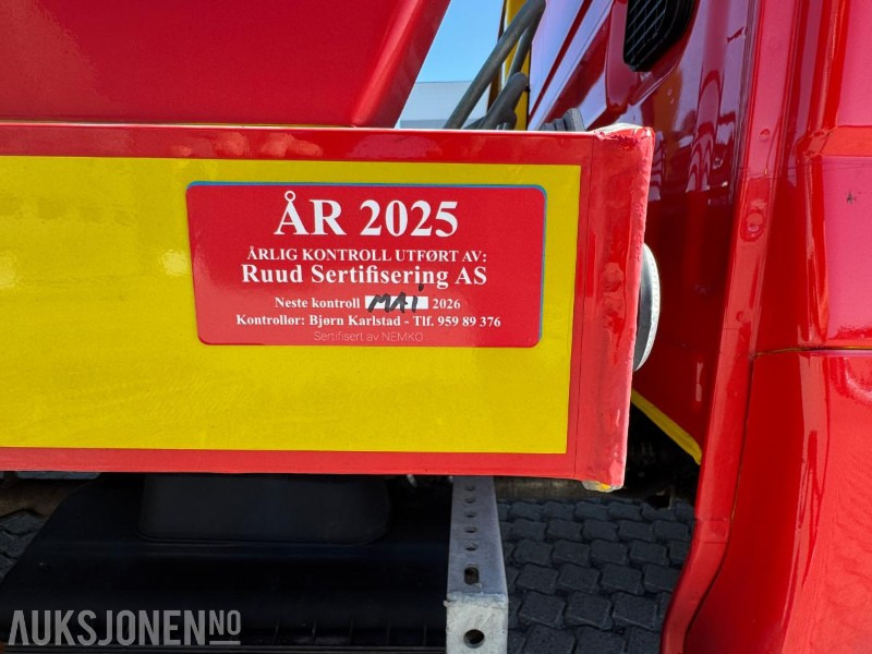 Tűzoltóautó 2016 Iveco Daily Redningsbil – MONZA 5001AC – Vinsj, fjernstyring, CE-merket – 105 529 km: 9 kép.