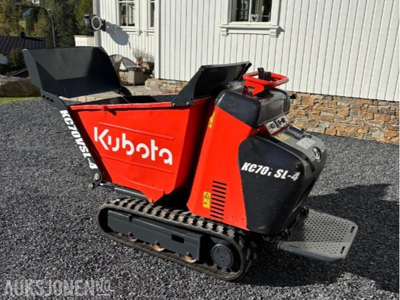 2016 Kubota KC70 VSL-4 - Selvlastende minidumper - Dömper: 1 kép. 2016 Kubota KC70 VSL-4 - Selvlastende minidumper - Dömper: 1 kép.