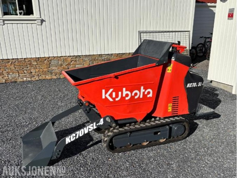 2016 Kubota KC70 VSL-4 - Selvlastende minidumper - Dömper: 3 kép. 2016 Kubota KC70 VSL-4 - Selvlastende minidumper - Dömper: 3 kép.