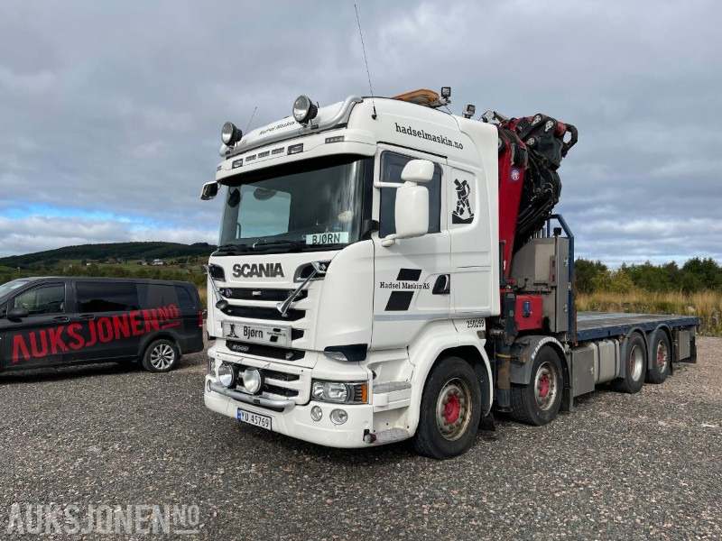 2016 Scania R-serie 8x2 HMF 85TM kranbil, Komplett karmsett, Kran sertifisert Aug 2025, Eu godkjent til 05.10.2026, klar til nye oppdrag ! - Darus autó: 1 kép. 2016 Scania R-serie 8x2 HMF 85TM kranbil, Komplett karmsett, Kran sertifisert Aug 2025, Eu godkjent til 05.10.2026, klar til nye oppdrag ! - Darus autó: 1 kép.