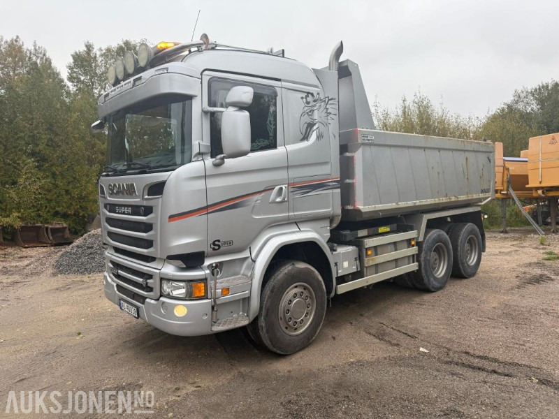2016 Scania R580 tippbil - 3-akslet. - Billenőplatós teherautó: 1 kép. 2016 Scania R580 tippbil - 3-akslet. - Billenőplatós teherautó: 1 kép.