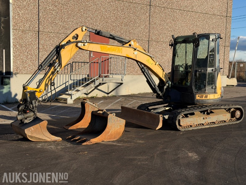 2016 Yanmar VIO57-U minigraver – Rototilt • 3 skuffer • Sentralsmøring • Kun 2 180 timer - Minikotró: 1 kép. 2016 Yanmar VIO57-U minigraver – Rototilt • 3 skuffer • Sentralsmøring • Kun 2 180 timer - Minikotró: 1 kép.