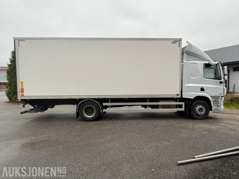 2017 DAF CF 310 SKAPBIL M/FULL SIDEÅPNING 18 PALLER SERVICEHISTORIKK. - Dobozos felépítményű teherautó: 4 kép. 2017 DAF CF 310 SKAPBIL M/FULL SIDEÅPNING 18 PALLER SERVICEHISTORIKK. - Dobozos felépítményű teherautó: 4 kép.