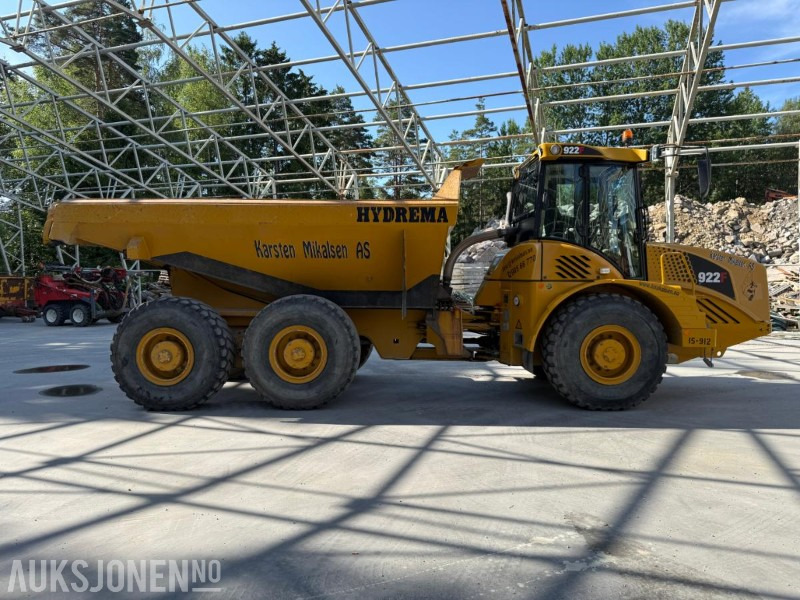 2017 Hydrema 922F 2.55 DUMPER SERVICEHISTORIKK LITE TIMER. - Dömper: 3 kép. 2017 Hydrema 922F 2.55 DUMPER SERVICEHISTORIKK LITE TIMER. - Dömper: 3 kép.