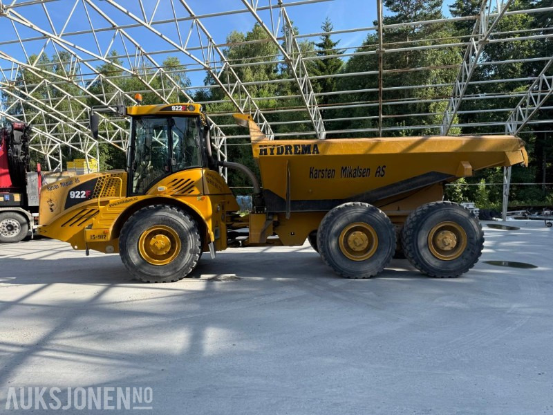 2017 Hydrema 922F 2.55 DUMPER SERVICEHISTORIKK LITE TIMER. - Dömper: 4 kép. 2017 Hydrema 922F 2.55 DUMPER SERVICEHISTORIKK LITE TIMER. - Dömper: 4 kép.