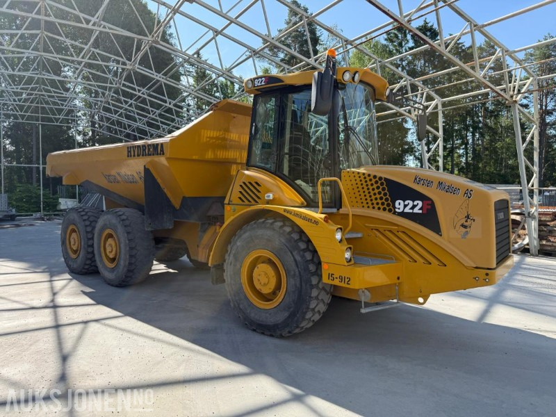 2017 Hydrema 922F 2.55 DUMPER SERVICEHISTORIKK LITE TIMER. - Dömper: 2 kép. 2017 Hydrema 922F 2.55 DUMPER SERVICEHISTORIKK LITE TIMER. - Dömper: 2 kép.