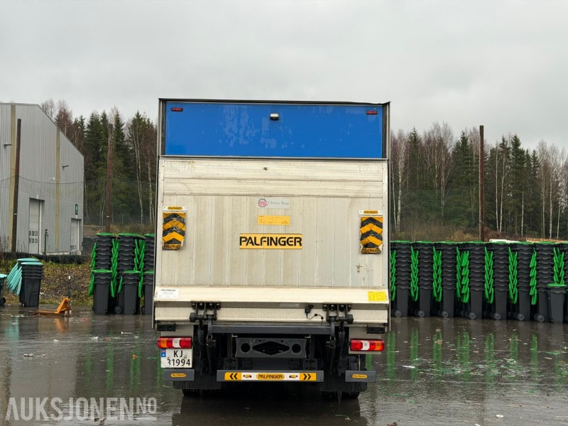 2017 Mercedes-Benz ATEGO 818 L skapbil | Palfinger lift | Ulefoss skap - Dobozos felépítményű teherautó: 4 kép. 2017 Mercedes-Benz ATEGO 818 L skapbil | Palfinger lift | Ulefoss skap - Dobozos felépítményű teherautó: 4 kép.