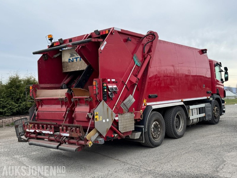 2017 Scania P-serie komprimatorbil / 2 kammer - Szemetesautó: 4 kép. 2017 Scania P-serie komprimatorbil / 2 kammer - Szemetesautó: 4 kép.