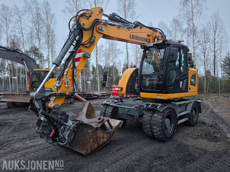 2018 Liebherr A918 compact litronic hjulgraver 18 T - Gumikerekes kotró: 1 kép. 2018 Liebherr A918 compact litronic hjulgraver 18 T - Gumikerekes kotró: 1 kép.