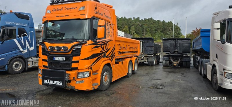 2018 Scania R-serie - Billenőplatós teherautó: 5 kép. 2018 Scania R-serie - Billenőplatós teherautó: 5 kép.