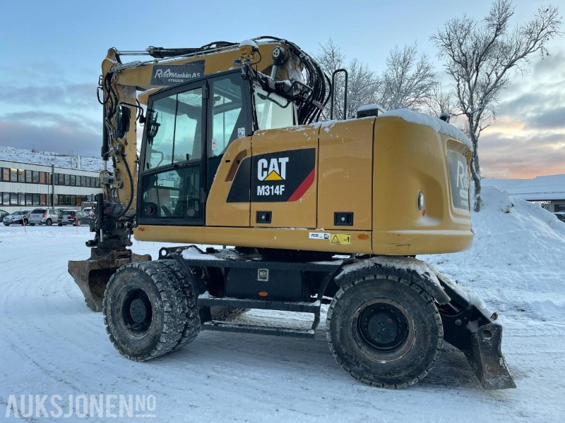 2019 Cat M314F Hjulgraver, 4840 timer, Tiltrotator, S60, maskinstyring, sertifisert til Juli 2026 - Kotrógép: 3 kép. 2019 Cat M314F Hjulgraver, 4840 timer, Tiltrotator, S60, maskinstyring, sertifisert til Juli 2026 - Kotrógép: 3 kép.