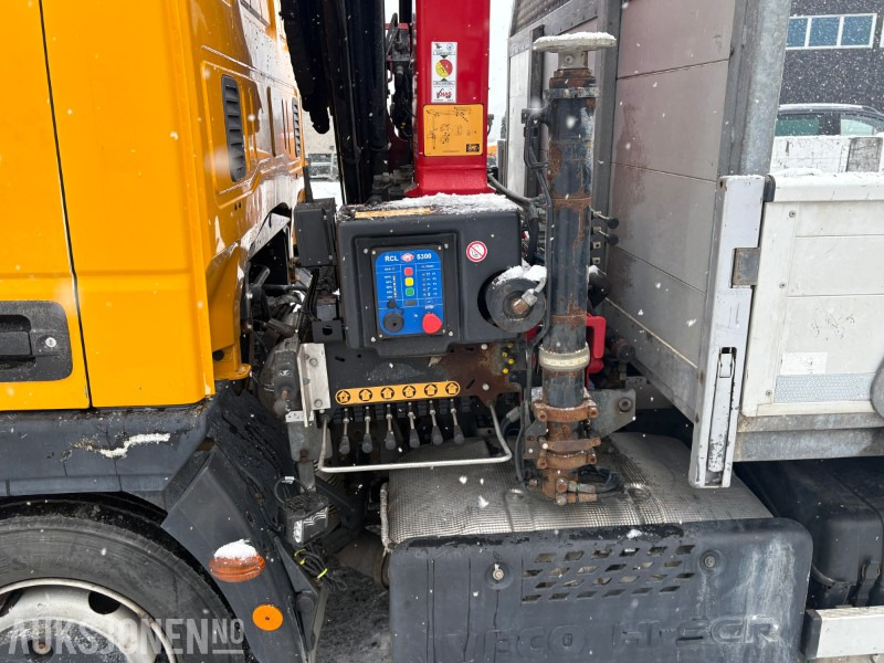 2019 Iveco Eurocargo 100-210 kranbil med tipp - KUN 70 177 km! - Darus autó: 5 kép. 2019 Iveco Eurocargo 100-210 kranbil med tipp - KUN 70 177 km! - Darus autó: 5 kép.