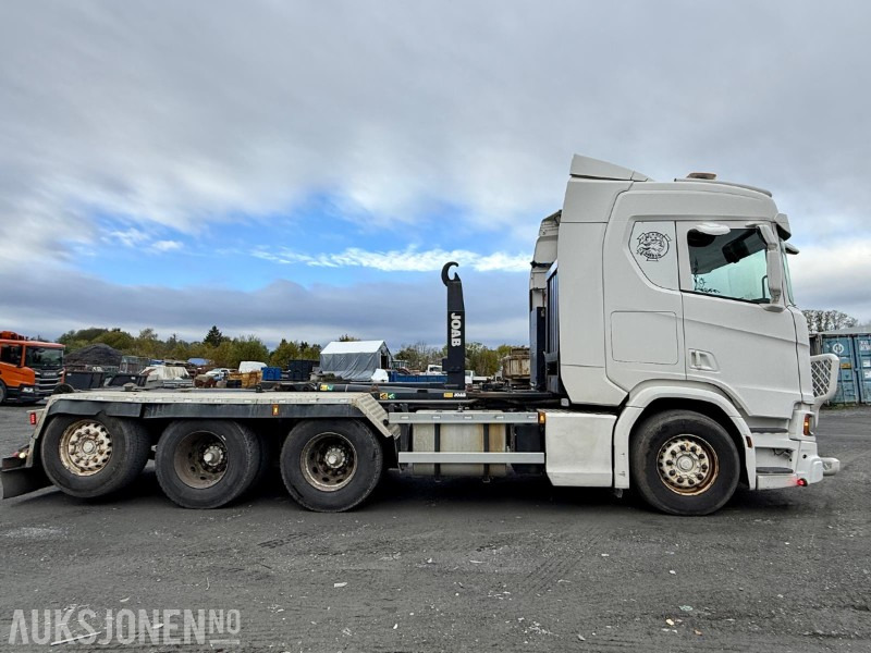 2019 Scania R500 tridem (8X4) KROKBIL - Joab L24 krok - Ny EU-godkjenning - Horgos rakodó teherautó: 4 kép. 2019 Scania R500 tridem (8X4) KROKBIL - Joab L24 krok - Ny EU-godkjenning - Horgos rakodó teherautó: 4 kép.