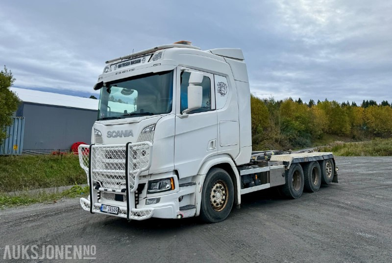 2019 Scania R500 tridem (8X4) KROKBIL - Joab L24 krok - Ny EU-godkjenning - Horgos rakodó teherautó: 1 kép. 2019 Scania R500 tridem (8X4) KROKBIL - Joab L24 krok - Ny EU-godkjenning - Horgos rakodó teherautó: 1 kép.
