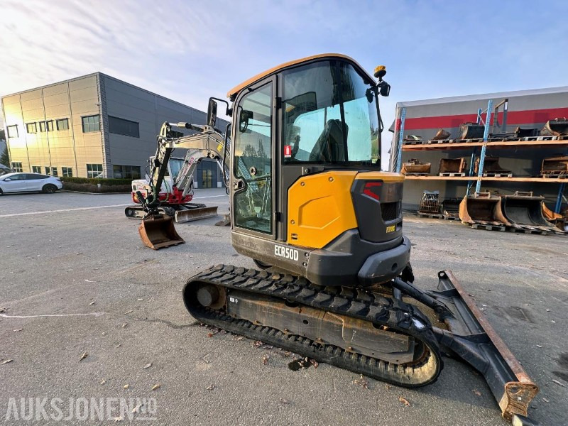 2019 VOLVO ECR50D MINIGRAVER 5 TONN STEELWRIST TILTROTATOR S40 1945 TIMER lízing 2019 VOLVO ECR50D MINIGRAVER 5 TONN STEELWRIST TILTROTATOR S40 1945 TIMER: 6 kép.