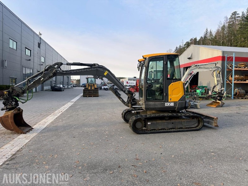 2019 VOLVO ECR50D MINIGRAVER 5 TONN STEELWRIST TILTROTATOR S40 1945 TIMER lízing 2019 VOLVO ECR50D MINIGRAVER 5 TONN STEELWRIST TILTROTATOR S40 1945 TIMER: 7 kép.