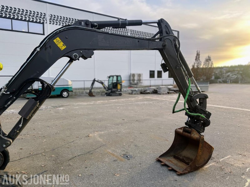 2019 VOLVO ECR50D MINIGRAVER 5 TONN STEELWRIST TILTROTATOR S40 1945 TIMER lízing 2019 VOLVO ECR50D MINIGRAVER 5 TONN STEELWRIST TILTROTATOR S40 1945 TIMER: 20 kép.